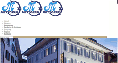 Desktop Screenshot of hotel-metzgern.ch